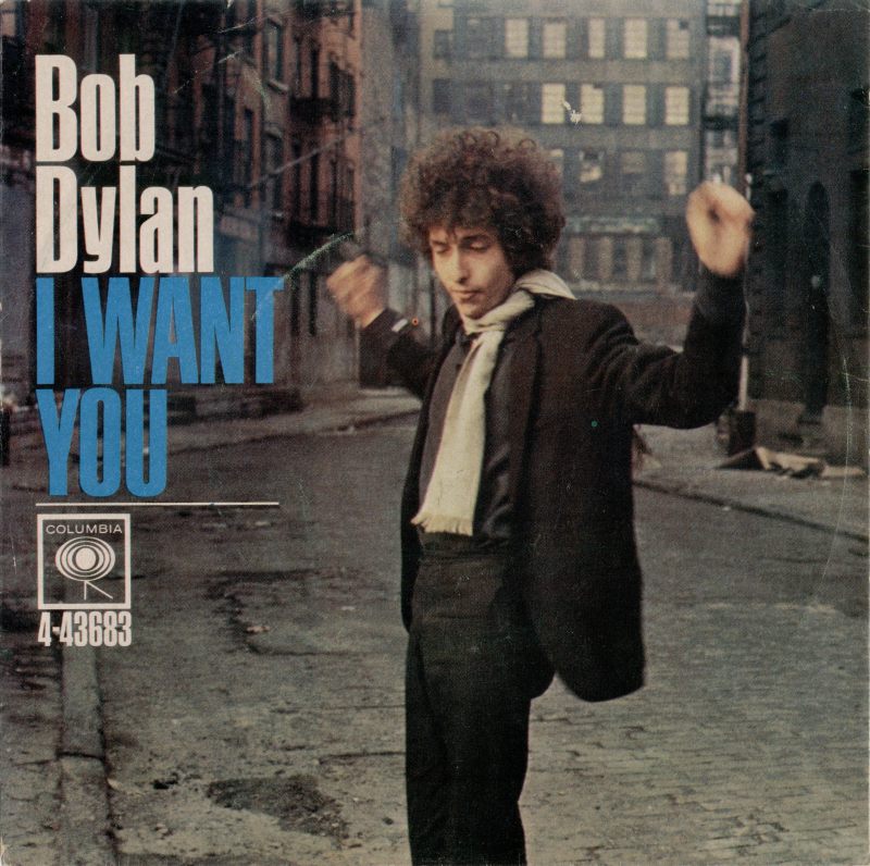 "I Want You" US picture sleeve